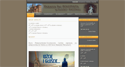 Desktop Screenshot of benedykt.net.pl